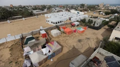 Ilustracija: Šator za raseljene Palestince