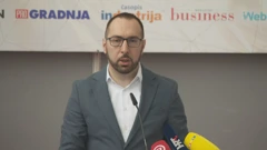 Konferencija za novinare zagrebačkog gradonačelnika Tomislava Tomaševića