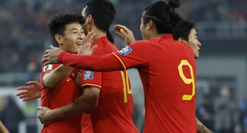 Slavlje kineskih nogometaša