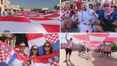Navijači uoči susreta Maroka i Hrvatske