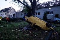 Posljedice razornog tornada u Češkoj, Foto: David W Cerny/Reuters