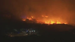 Požar u zaleđu Vodica, Foto: HTV/HRT