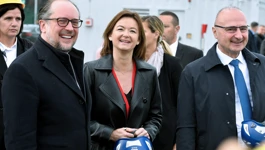 Ministri vanjskih poslova Hrvatske, Austrije i Slovenije obišli LNG terminal