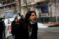 Prosvjed u Ateni , Foto: ALKIS KONSTANTINIDIS/Reuters