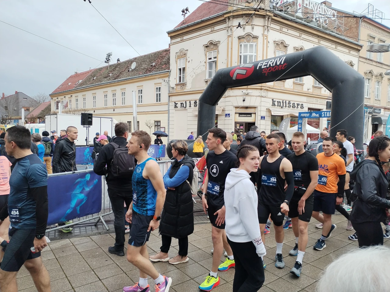 Zagrijavanje pred utrku, Foto: Neven Knežević/HRT Radio Osijek