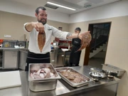 Priprema jela od ribe, Foto: M.Milas/Radio Osijek