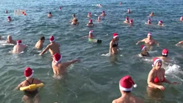 Božićno zimsko kupanje u Vrsaru
