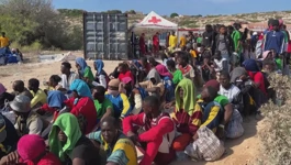 Migranti na talijanskom otoku Lampedusi