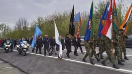 Kolona sjećanja Mostom 107. brigade do Spomen- obilježja u Baranji