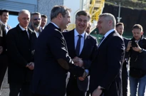 Plenković u društvu Nehmmera i Soedera obišao LNG terminal na Krku, Foto: Goran Kovacic/PIXSELL 