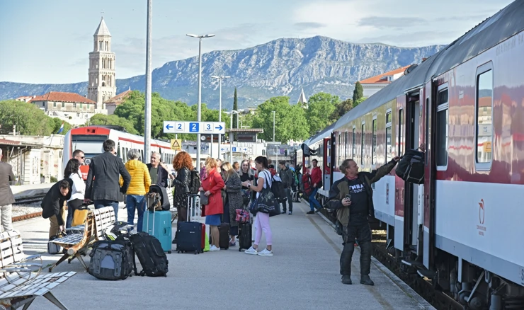Euronight vlak stigao u Split
