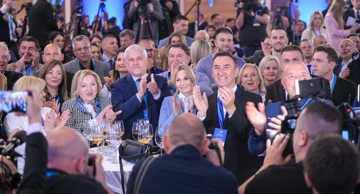 Slavlje u izbornom stožeru HDZ-a