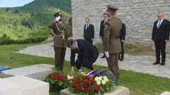 Predsjednik Vlade Andrej Plenković na Oltaru domovine, Foto: HRT/HTV