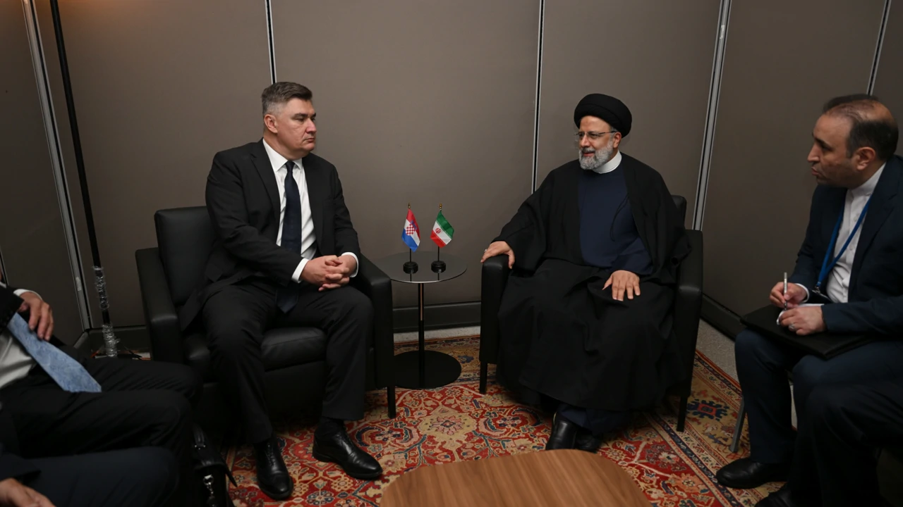 Predsjednik Milanović s predsjednikom Irana