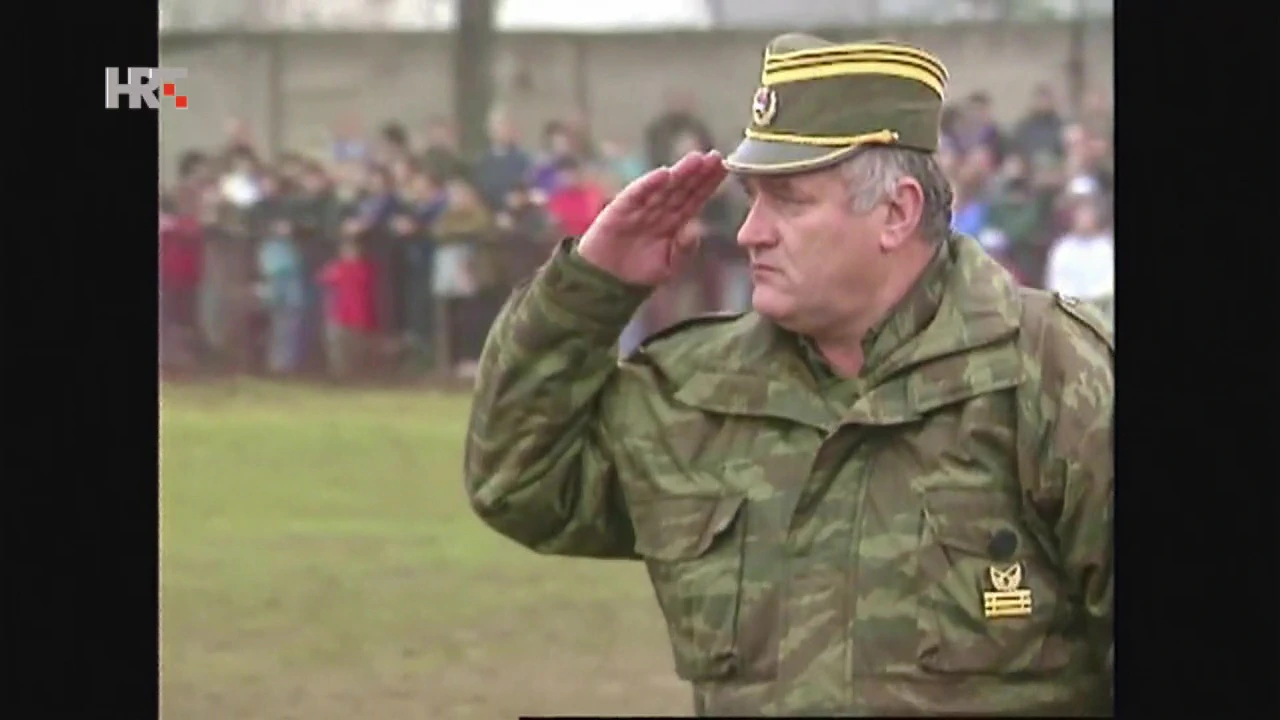 Ratko Mladić, ratni zapovjednik vojske bosanskih Srba
