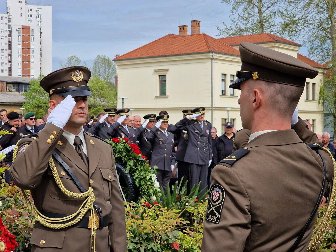 32. obljetnica osnutka 3. Gardijske brigade, Foto: Krunoslav Inhof/HRT Radio Osijek