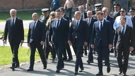 Premijer sa suradnicima položio vijence povodom Dana Hrvatske vojske