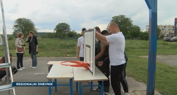 Učenici, građani i volonteri renovirali košarkaški teren u Vukovaru