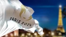 Zastava Olimpijskih igara u Parizu 2024. 