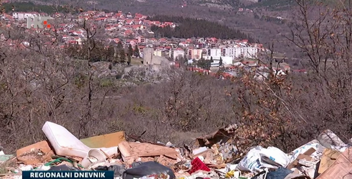 Odlagalište Moseć, Foto: Regionalni dnevnik/HRT