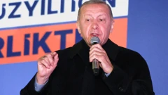 Erdogan drži izborni govor pred svojim pristašama