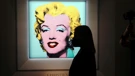 Warholova slika "Shot Sage Blue Marilyn"