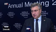 Premijer Andrej Plenković Na Svjetskom gospodarskom forumu u Davosu